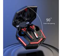 Écouteurs sans fil Bluetooth 5.0 TWS, oreillettes de jeu à faible latence, antibruit, musique et sport, KS06