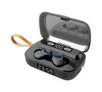 Écouteurs sans fil Bluetooth 5.1 A13 TWS, oreillettes tactiles avec lampe de poche et horloge