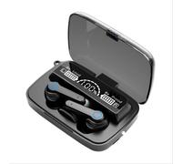 Écouteurs sans fil Bluetooth 5.1, commande de presse, mains libres, antibruit, casque d'écoute étanche pour le sport avec micro