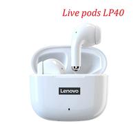 écouteurs sans fil bluetooth 5.1, LP40 TWS, oreillettes HiFi, basse stéréo, ENC, réduction du bruit, type-c, étanche IPX5, pour Sport, nouveau