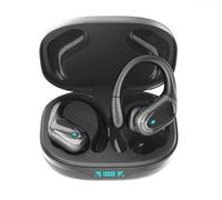 Écouteurs sans fil Bluetooth 5.1 noir