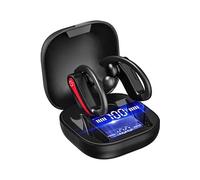 Ecouteurs sans fil Bluetooth 5.1 Sports Ecouteurs intra-auriculaires à réduction de bruit avec micro IP7 étanche, 40H Playtime Rouge