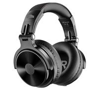 écouteurs sans fil Bluetooth 5.2 avec Microphone,110H de temps de jeu,pliables,basses profondes,stéréo pro-c-x,pour téléphone PC Christmas Gift - Type Pro-C-Black
