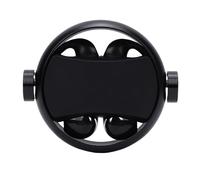 Écouteurs sans Fil Bluetooth 5.3 2 en 1, pour Le Sport, étanche IPX5, HiFi, 140H, Clamp/Holder de Jeu, pour Fitness, PC, ABS, Métal (Black)