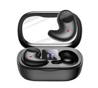 Écouteurs sans Fil Bluetooth 5.3 Stéréo avec Basses et Réduction du bruit Active Noir