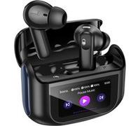 Écouteurs sans Fil Bluetooth 5.4 ANC / ENC Étui de Charge avec Écran LED Tactile Hoko Noir Noir