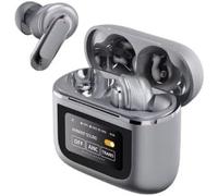 Écouteurs Sans Fil Bluetooth 5.4 Avec Réduction Active Du Bruit Anc ¿ 24H D'Autonomie, Charge Rapide, Son Hd 10Mm, Design Compact Noir/Beige, Micro Intégré, Connexion Stable - Gris