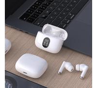 Écouteurs Sans Fil Bluetooth 5.4,Écouteurs Intra-Auriculaires Souples,Chargement Usb-C,Écran Led,6 Heures De Lecture,Microphone Intégré Pour Musique,Appels Et Travail,Compatibles Avec