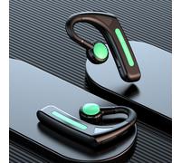 Écouteurs sans fil Bluetooth à Conduction osseuse, casque d'écoute stéréo mains libres avec microphone pour la course, 1 pièce