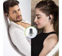 écouteurs sans fil Bluetooth à Rotation de 180 degrés, oreillettes étanches IPX6, mains libres, pour voiture, Business