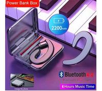 Écouteurs Sans Fil Bluetooth Antibruit Oreillettes Pour Téléphone Micro Conduction Osseuse Indolore