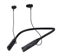 Écouteurs sans Fil Bluetooth avec Écran LED Étanche IPX4 / Tour de Cou Acefast Noir