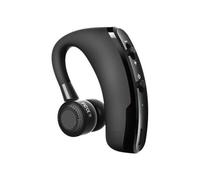 Écouteurs sans fil Bluetooth avec microphone, mains libres, pour conduite et sport, noirs, légers, pour appels quotidiens et écoute confortable