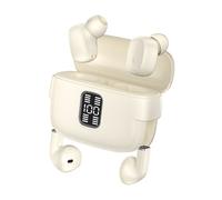 Écouteurs sans fil Bluetooth, commande tactile, affichage numérique, étanche IPX5, oreillettes universelles pour sport, Mini casque-Peau