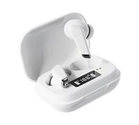 Écouteurs sans fil Bluetooth compatible 5.0 TWS, Mini oreillettes de sport, étanches, avec microphone, LED, Hifi stéréo