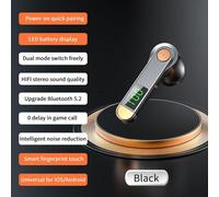 Écouteurs sans fil Bluetooth H01 Business, oreillettes basses avec micro A2DP/HFP/psp/HID/PBAP