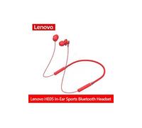 Ecouteurs Lenovo sans fil Bluetooth HE05 Magnétique pour mouvement - Rouge Rouge G