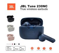 Écouteurs sans fil Bluetooth JBL TUNE 230NC TWS, intra-auriculaires avec écouteurs stéréo, micro, écouteurs de sport sans fil, écouteurs de jeu PINK