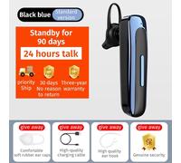 Écouteurs sans fil Bluetooth, mains libres, oreillettes de sport, avec micro, pour les affaires