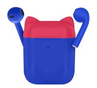 Écouteurs sans fil Bluetooth pour Enfant Volume sécurisé Microphone Bleu