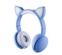Écouteurs sans fil Bluetooth pour enfants, oreillettes LED clignotantes, casque de jeu musical, cadeaux, X3UF