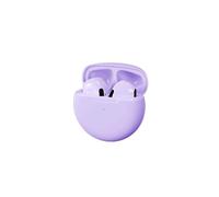 écouteurs sans fil Bluetooth Pro6 (violets) TWS, mini-casque avec étui de chargement, oreillettes étanches