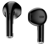 Écouteurs sans fil Bluetooth Pure Plastique Recyclé Son HD Immersif Muvit Noir Noir