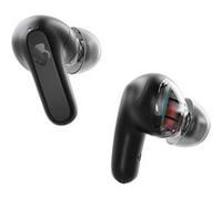 Skullcandy Rail Écouteurs Intra-Auriculaires sans Fil, Autonomie 42 h, Skull-iQ, Compatible Alexa, Microphone, Compatible iPhone + Android + Appareils Bluetooth - Noir