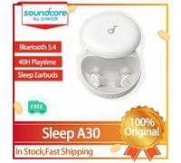Écouteurs sans fil Bluetooth Soundcore Sleep A30 - Réduction de bruit haute fréquence ANC - 30 dB - Petits écouteurs intra-auriculaires - 800 mAh A30 Green