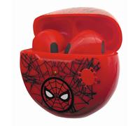 Écouteurs sans fil bluetooth spiderman avec étui de chargement et de rangement