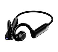 Écouteurs Sans Fil Bluetooth Tour du Cou avec Caméra 8MP et IA Noir