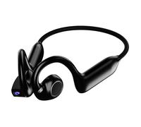 Écouteurs Sans Fil Bluetooth Tour du Cou avec Caméra 8MP et IA Noir