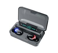 Écouteurs sans fil Bluetooth TWS, casque d'écoute étanche avec Microphone, stéréo 9D, avec boîte de charge 1200mAh