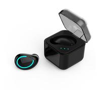 Écouteurs sans fil Bluetooth TWS invisibles, oreillettes antibruit, stéréo, mains libres, véritable casque d'écoute sans fil