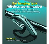 Écouteurs sans fil Bluetooth TWS X18, stéréo, stop bruit, étanches, avec micro, pour les entreprises