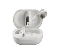 Poly Écouteurs sans-fil Voyager Free 60+ UC – USB‑A, suppresseur de bruit actif – Blanc