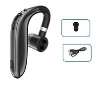Écouteurs sans fil Bluetooth V20, longue durée de veille, crochet d'oreille, stéréo, commande d'appel, mains libres, casque d'écoute pour Sport avec micro