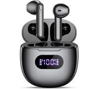 Écouteurs Sans Fil, Casque Bluetooth V5.3, 48 Heures De Lecture, Écran Led, Casque Sans Fil, Hifi Stéréo Basses Profondes, Écouteurs Bluetooth, Écouteurs Étanches Ipx7 Avec Micro I[ECO5242741]
