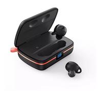 Choetech TWS Casque Bluetooth SOLAIRE avec banque d'?nergie de 2500mAh - Noir (Sans fil), ?couteurs, Noir