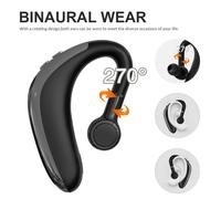 Écouteurs sans fil compatibles Bluetooth H500, conception de crochet, téléphone portable confortable, écouteurs alternés pour casque d'oreille gauche/droite