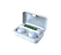 Ecouteurs GENERIQUE Ecouteurs Sans Fil de réduction Du Bruit ,F9-5C TWS Casque Ecouteur bluetooth Appel Vrai En Conception Supra-Auriculaire avec banque de puissance