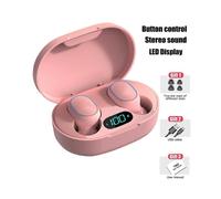 écouteurs sans fil E7S TWS (roses) Bluetooth avec contr?le, casque de sport étanche et microphones pour