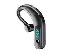 Écouteurs sans fil - Écouteurs de course à pied, écouteurs sans fil avec suppression du bruit, basses profondes, casque résistant à la transpiration avec crochets d'oreille et écran LED, basses
