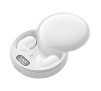 Écouteurs sans Fil - Écouteurs De Sommeil Invisibles | Écoutéurs De Blocage du Bruit | Étanche Disquette Discrète Rechargeable Affichage d'oreille LED Plug pour Les Hommes Appelle La Musique Étude