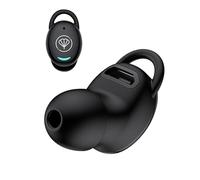 Écouteurs sans fil - Écouteurs invisibles à une oreille à 32 canaux | Écouteurs sans fil pour dormir, dormir, entraînement, voyage, affaires, déplacements quotidiens, bureau