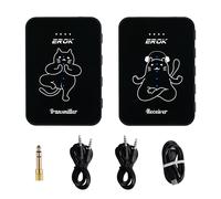 Écouteurs sans fil EROK MT-11 2.4G avec moniteur, émetteur-récepteur rechargeable, contrôle du volume stéréo/mono et fonction mute pour instruments 1 SET