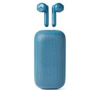 Écouteurs sans fil et Enceinte Bluetooth SPEAKERBUDS LEXON ABS Bleu azur Bleu azur G