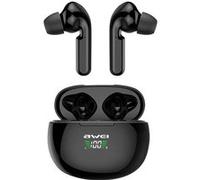 Ecouteurs AWEI Sans Fil LED Réduction de Bruit Noir