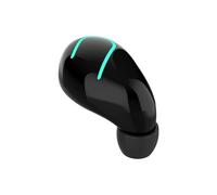 Écouteurs sans fil F5 compatibles Bluetooth, Mini oreillettes de sport stéréo antibruit Monaural pour les affaires