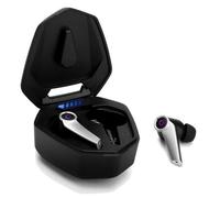 Ecouteurs Sans Fil Gamer Bluetooth Low Latency Noir ? August EPG500 ? USB C, Micro, IPX4, Gaming, 40h, Compatible iPhone/Android